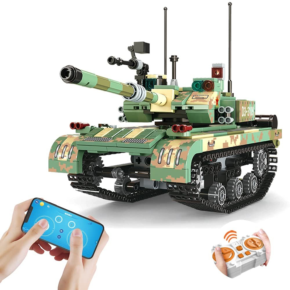 JUGUETE TANQUE LEGO ARMABLE BLUETOOTH